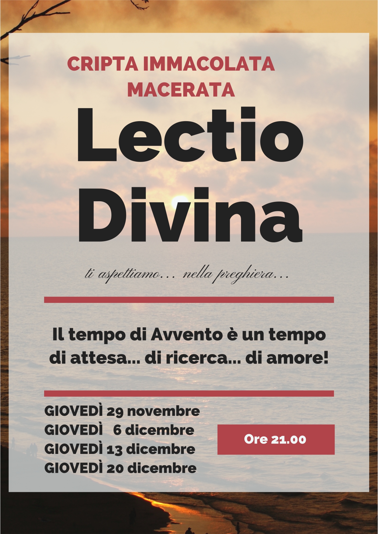 Lectio Divina AVVENTO 2018